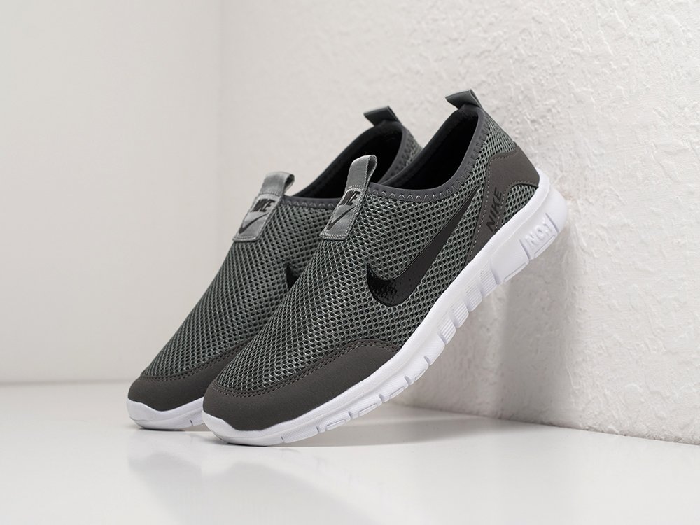 Кроссовки Nike Free N0.1 Slip-On цвет Серый цвет Серый